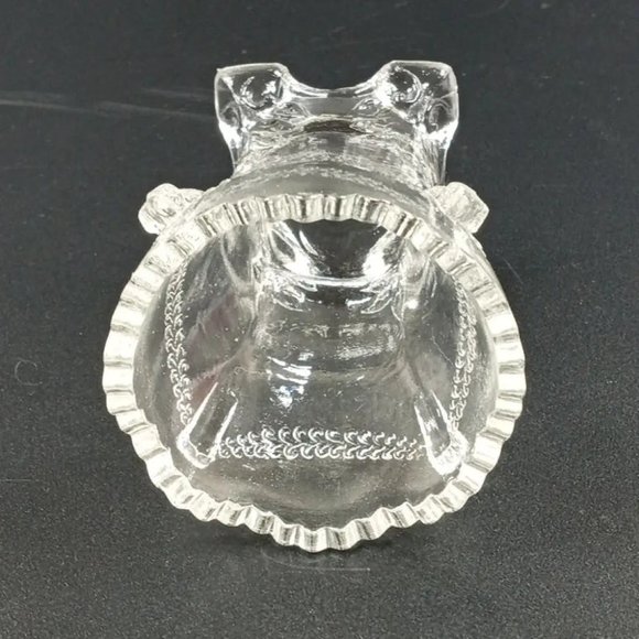 Degenhart Glass Colonial Drape Trinket Paperweight Toothpick Vtg - Picture 5 of 6